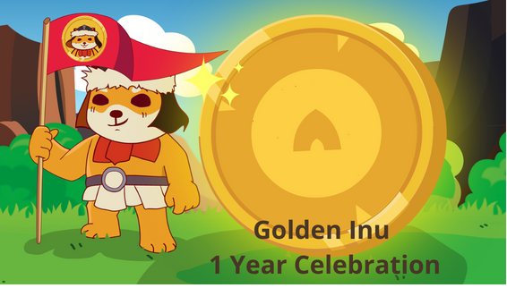 Golden Inu's 1st Anniversary: AMA, Competitions & Updates!